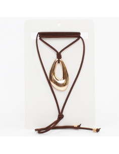 Collar de Gamuza Organic Pure Gold