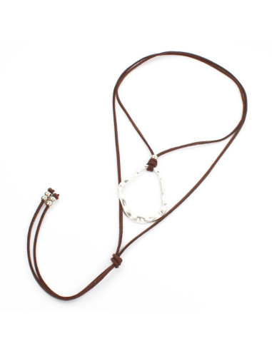 Collar de Gamuza Organic Flow