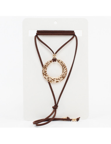 Collar de Gamuza Golden Dune