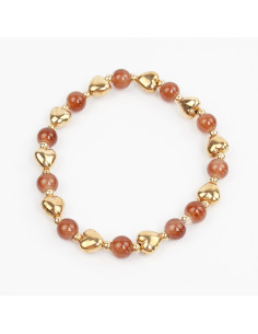 Pulsera Elástica Glow Beads