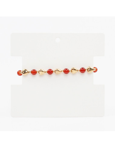 Pulsera Elástica Glow Beads