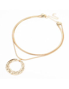 Collar de Cadenas Golden Texture