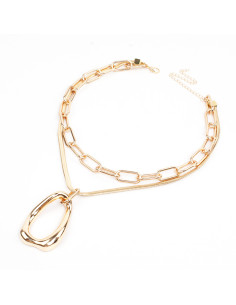 Collar de Cadenas Golden Form