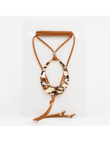 Collar de Gamuza Stone Aura