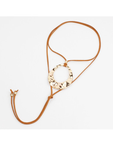 Collar de Gamuza Stone Aura