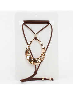 Collar de Gamuza Stone Aura