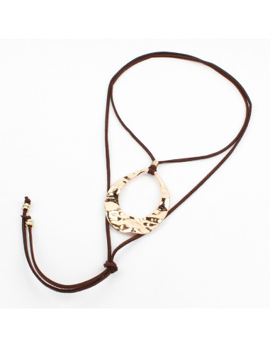 Collar de Gamuza Stone Aura