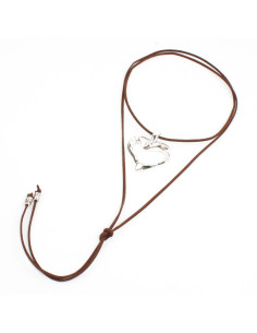 Collar de Gamuza Molten Love