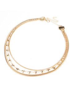 Collar de Cadenas Heart Trio