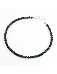 Collar de Cuentas de Vidrio - Tigers Eye