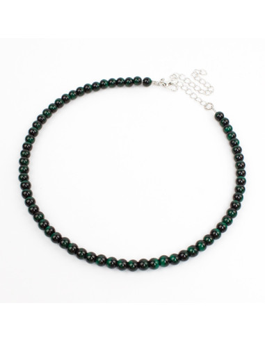 Collar de Cuentas de Vidrio - Tigers Eye