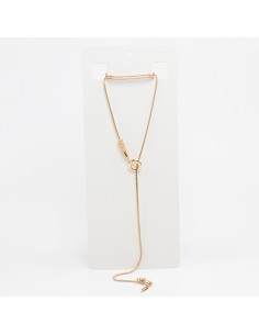 Collar Corbatero Golden Diva