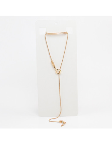 Collar Corbatero Golden Diva