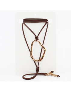 Collar de Gamuza Dignity Gold