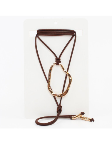 Collar de Gamuza Dignity Gold