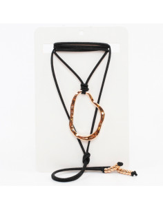 Collar de Gamuza Dignity Gold