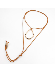 Collar de Gamuza Dignity Gold