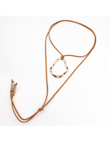 Collar de Gamuza Dignity Gold