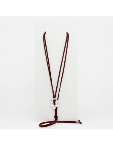 Collar Corbatero de Gamuzas Star