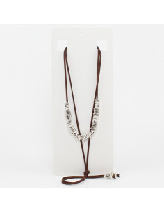 Collar Corbatero de Gamuza