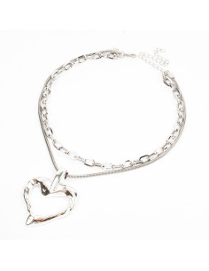 Collar de Cadenas Foundry Heart