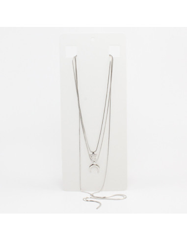 Collar Corbatero Astro Silver