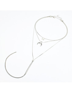 Collar Corbatero Astro Silver