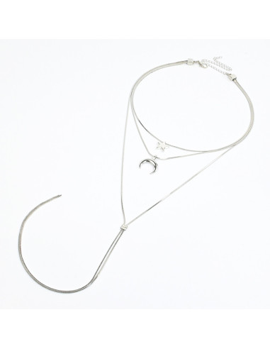 Collar Corbatero Astro Silver