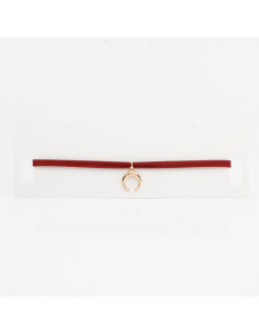 Choker de Gamuza Moon