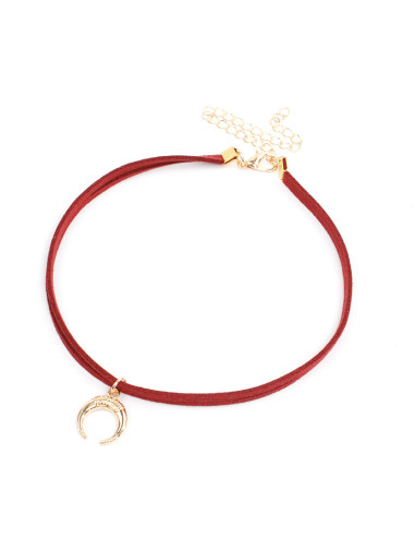 Choker de Gamuza Moon