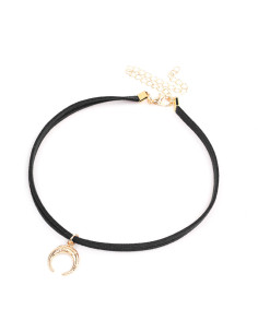 Choker de Gamuza Moon