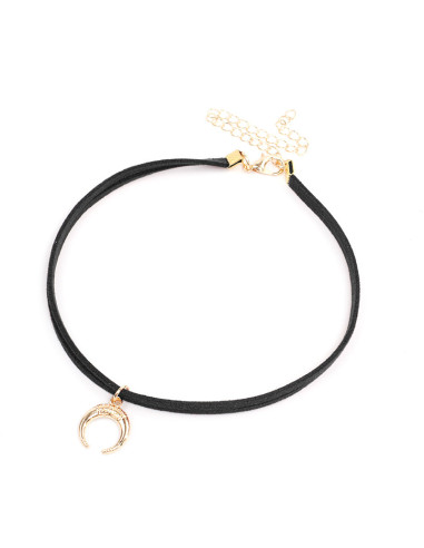 Choker de Gamuza Moon