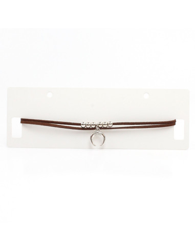 Choker de Gamuza Silver Moon