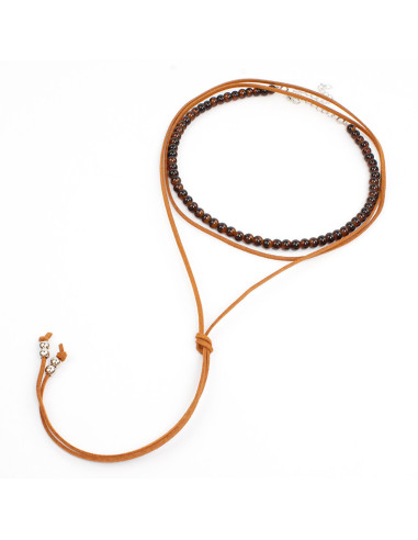 Set de Collares Duo Suede Beads