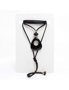 Collar de Gamuza Acrylic Rune