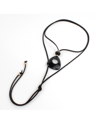 Collar de Gamuza Acrylic Rune