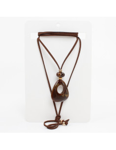 Collar de Gamuza Acrylic Rune