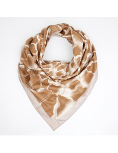 Pañuelo XXL Giraffe Camel