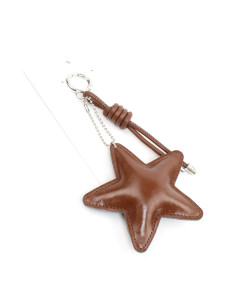 Llavero & Bagcharms Leather Star