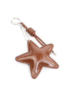 Llavero & Bagcharms Leather Star