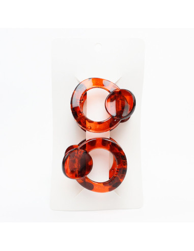 Broche Set X2 Circle Print