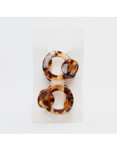Broche Set X2 Circle Print