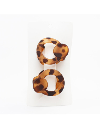 Broche Set X2 Circle Print Mate