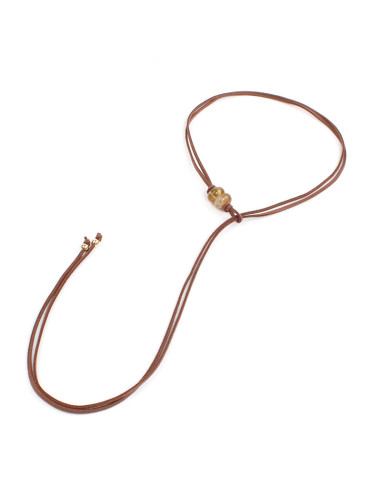 Collar de Gamuza Caramel Sweet Tie