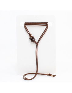 Collar de Gamuza Caramel Sweet Tie