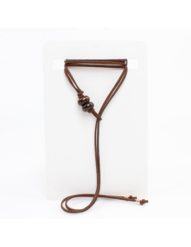 Collar de Gamuza Caramel Sweet Tie