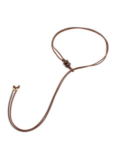 Collar de Gamuza Caramel Sweet Tie