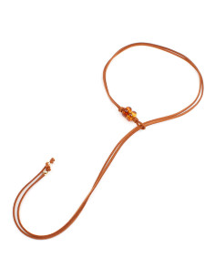 Collar de Gamuza Caramel Sweet Tie