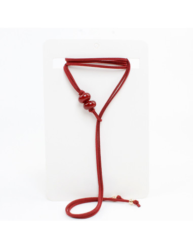 Collar de Gamuza Caramel Sweet Tie