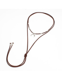 Collar de Gamuza Inverted Moon